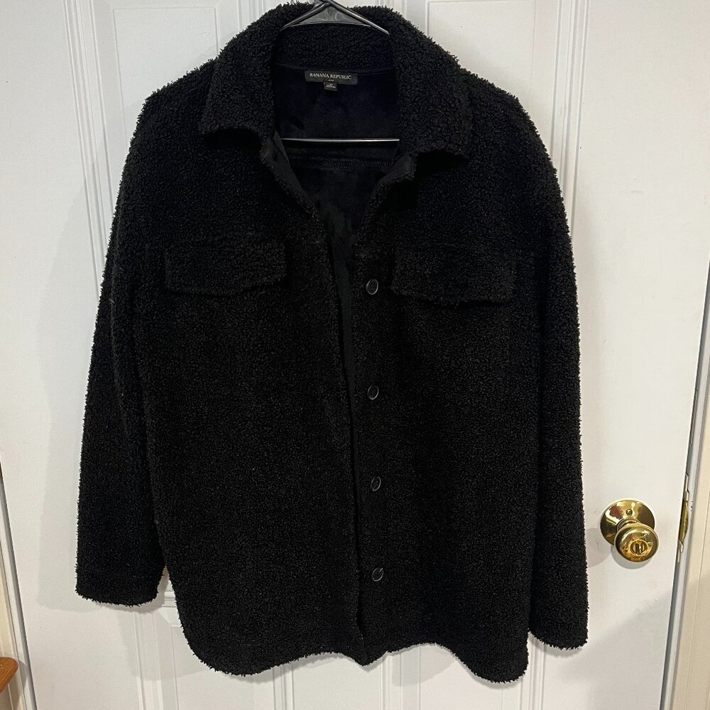 Banana Republic Sherpa Shacket
